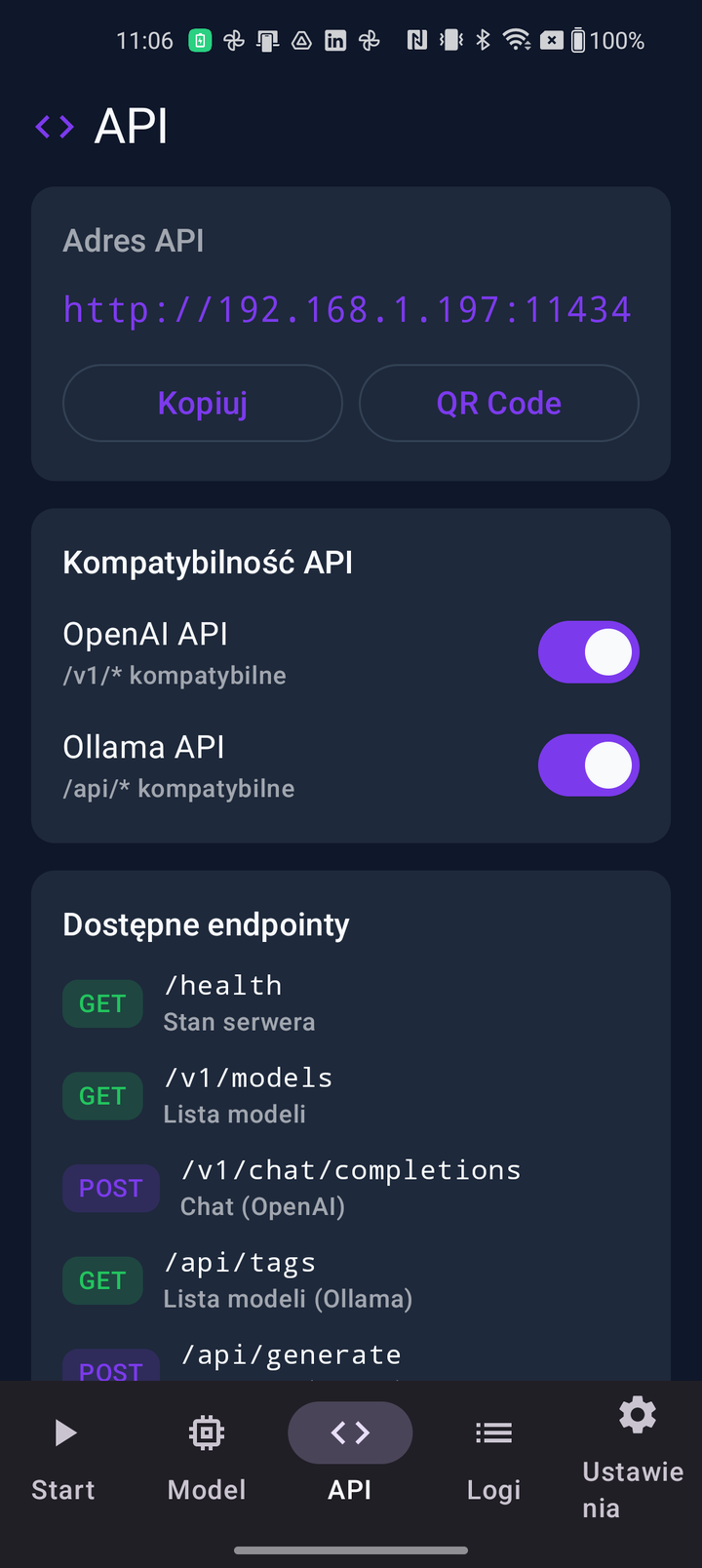 Ekran API